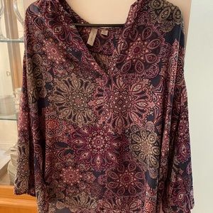 This bohemian blouse is absolutely beautiful in every way